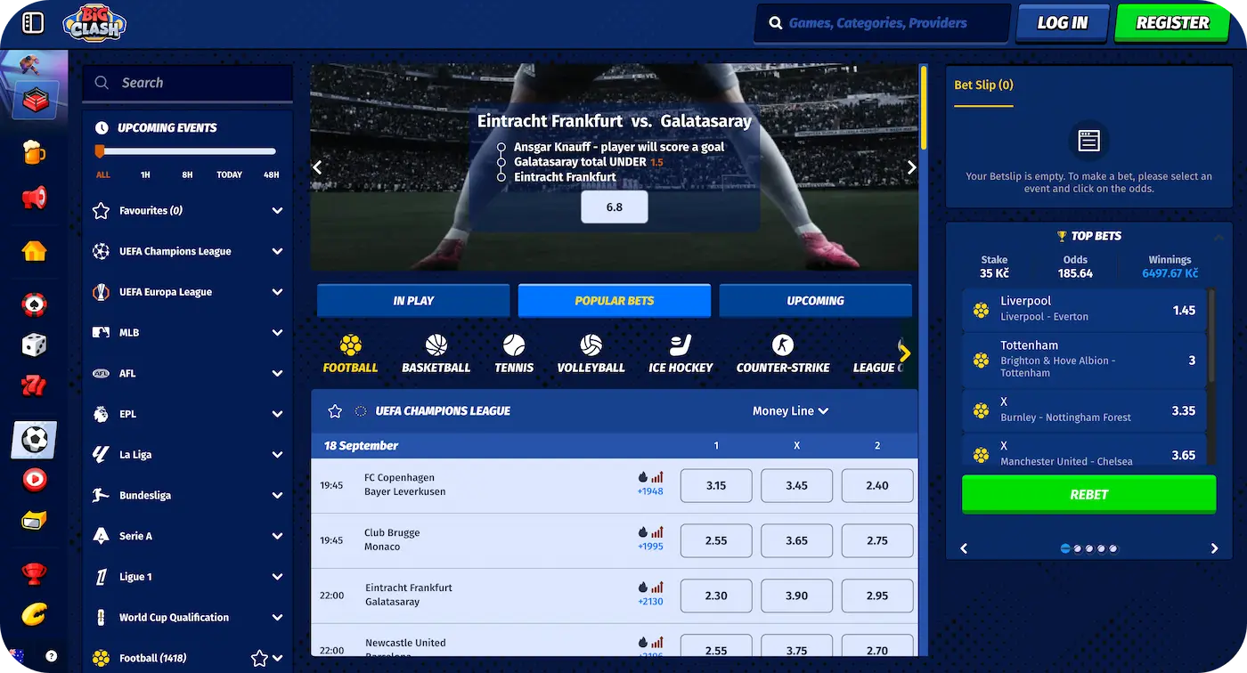 bigclash sports betting